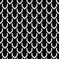 Fototapeta premium Seamless abstract geometric pattern with elements of chevron