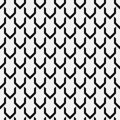 Fototapeta premium Seamless abstract geometric pattern with elements of chevron