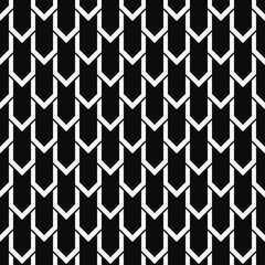 Seamless abstract geometric pattern with elements of chevron