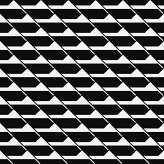 Seamless optical geometric pattern with futuristic construction
