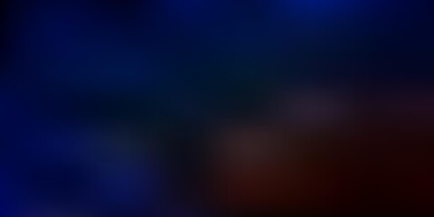 Obraz premium Dark blue, yellow vector blurred layout.