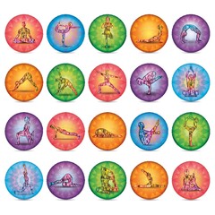 yoga posture collection