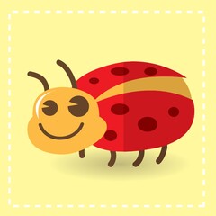 Obraz premium ladybug