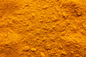 Background of turmeric powder