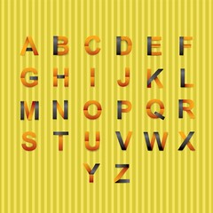 paper alphabet collection