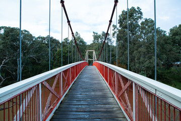 Kane Bridge at Yarra Bend Park in Melbourne, Australia