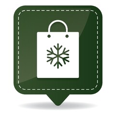 shopping bag button