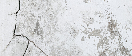 Cracked concrete wall paint texture. Cement background old vintage interior.