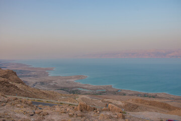 The shore of the Dead Sea