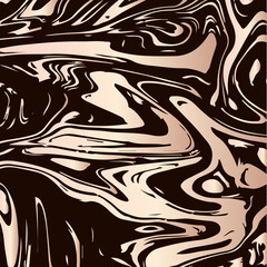 Marble Texture Vector Pink Liquid Paint Background. Fluid Paint Suminagashi Modern Pattern for Ice Cream, Cosmetics Ads, Stone Granite Design. Hipster Stone Marble Texture, Cool Neon Painting Splashes