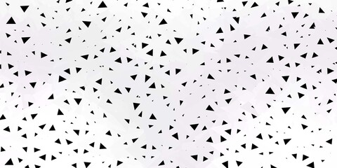 Light purple vector abstract triangle pattern.