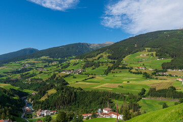 Alps Village in Austria. Gries am Brenner