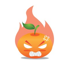 orange character angry