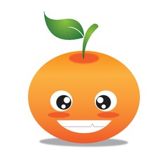 orange character laughing