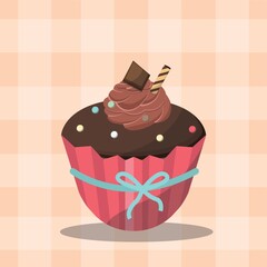 fancy cupcake