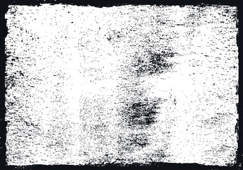 Fototapeta premium Grunge black and white framed background.