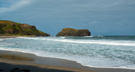 Rocks and Sea on the coast of Cape Schanck at Mornington Peninsula in Victoria, Australia