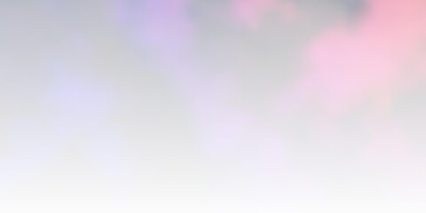 Dark Purple, Pink vector pattern with clouds. Abstract colorful clouds on gradient illustration. Pattern for your booklets, leaflets.