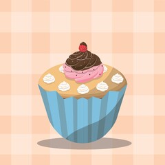 fancy cupcake
