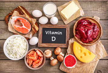 High vitamin D sources assortment