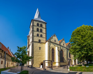 Fototapeta na wymiar Kirche, Lemgo, Nordrhein-Westfalen, Deutschland 