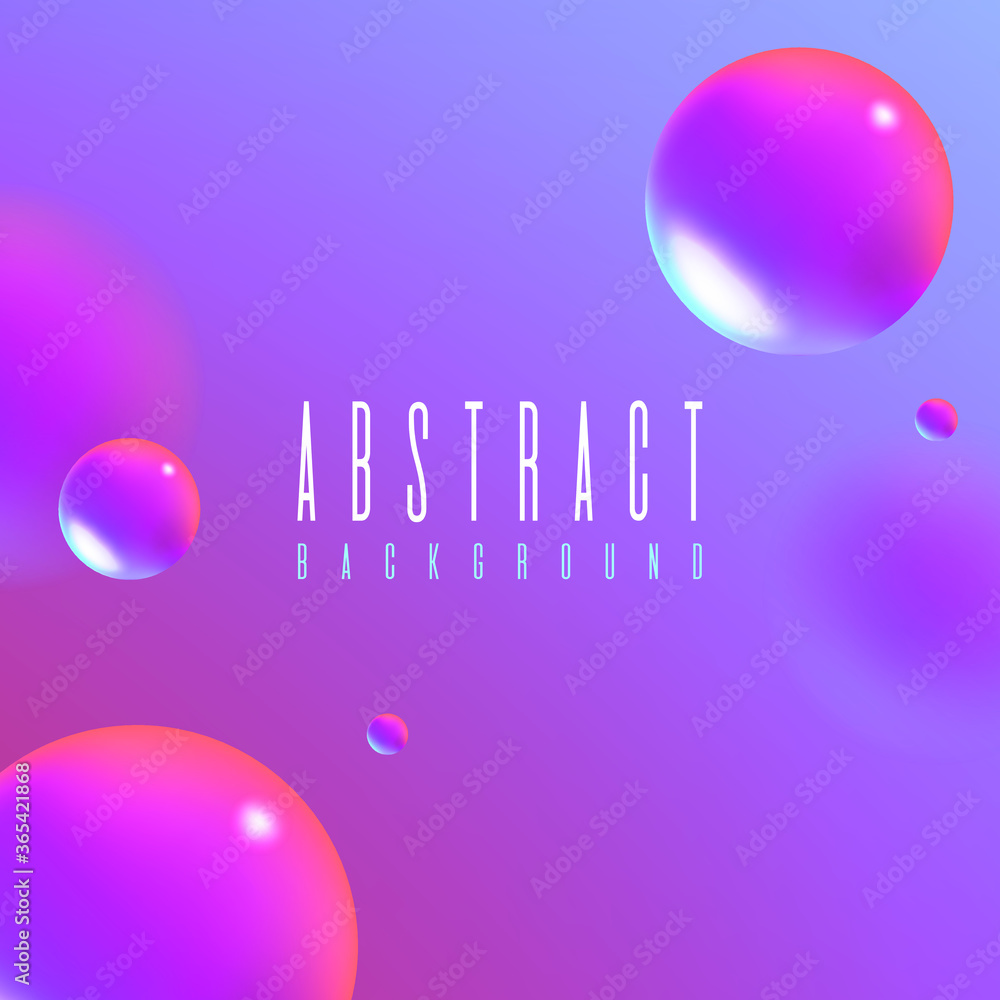 Poster set of abstract fluid 3d background with liquid modern shapes . isolated vector elements