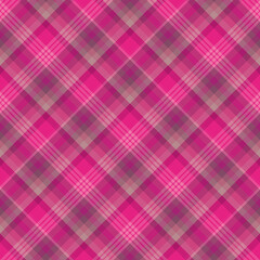 Seamless pattern in simple bright pink colors for plaid, fabric, textile, clothes, tablecloth and other things. Vector image. 2