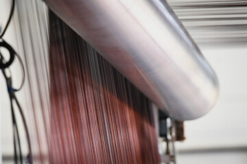 polymer threads in the production process