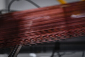 polymer threads in the production process