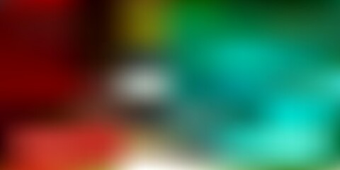 Light multicolor vector blur template.