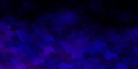 Obraz premium Light Purple vector background with rectangles.