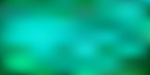 Obraz premium Light green vector abstract blur drawing.