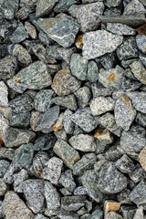 Stone which have small and big and have gray silver color background and texture