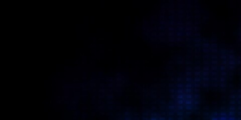 Dark BLUE vector template with rectangles.