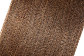 multiple pieces clip in straight brown blonde human hair extensions