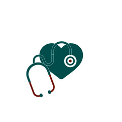 Doctor cardiology illustration vector design for  medical and healthcare.