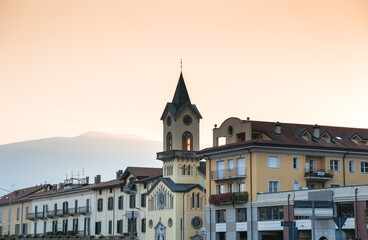 Obraz premium Intra-Verbania, lake Maggiore, Italy