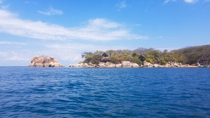 Naklejka premium Island of peace