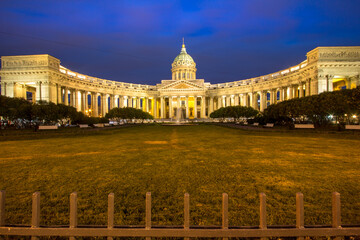 Kazan Cathedral in Saint Petersburg, Russia