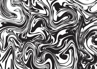 A black and white modern abstract design. Skewed optical illusion for inspiration.