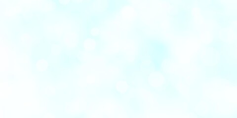 Light BLUE vector texture with disks. Glitter abstract illustration with colorful drops. Pattern for business ads.