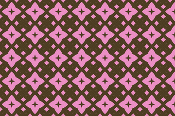 Geometric pattern. Classic retro fashion texture background. Wrapping paper illustration