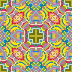 Vector abstract seamless pattern.