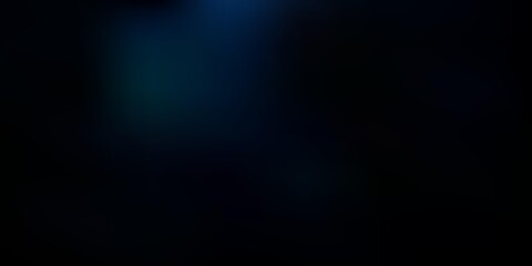 Dark blue vector abstract blur pattern.
