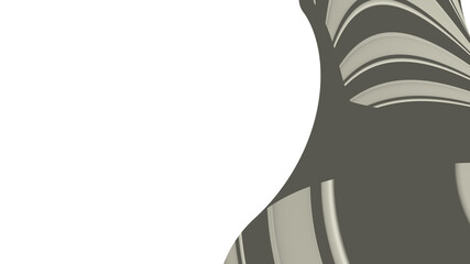 Colorful presentation background of lemon chiffon on white made by 3D illustration of rough surface with texture and tornado shape in middle. fresh and food