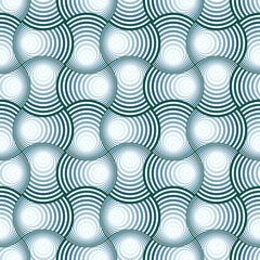 Vector abstract geometric forms background with distortion effect