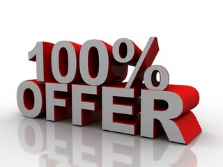 3d rendering 100 percent offer