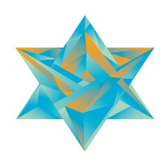 abstract geometric icon