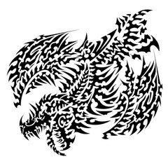 dragon tattoo design