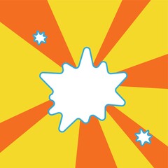 surprised speech bubble